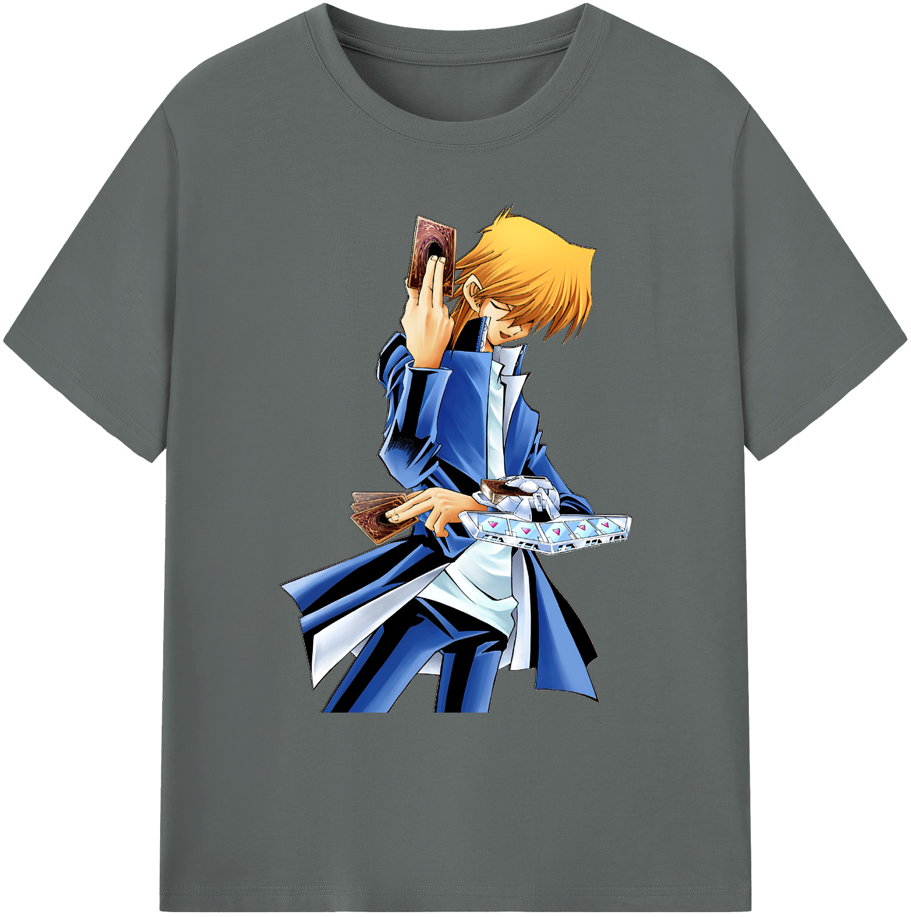 （画像用） 遊☆戯☆王 Yu-Gi-Oh! 綿100％ メンズ半袖Tシャツ｜肌触りやわらか＆通気性